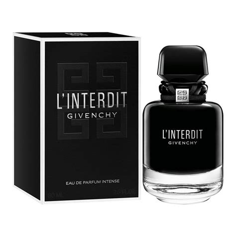 givenchy l'interdit intense 35 ml|Givenchy interdit black.